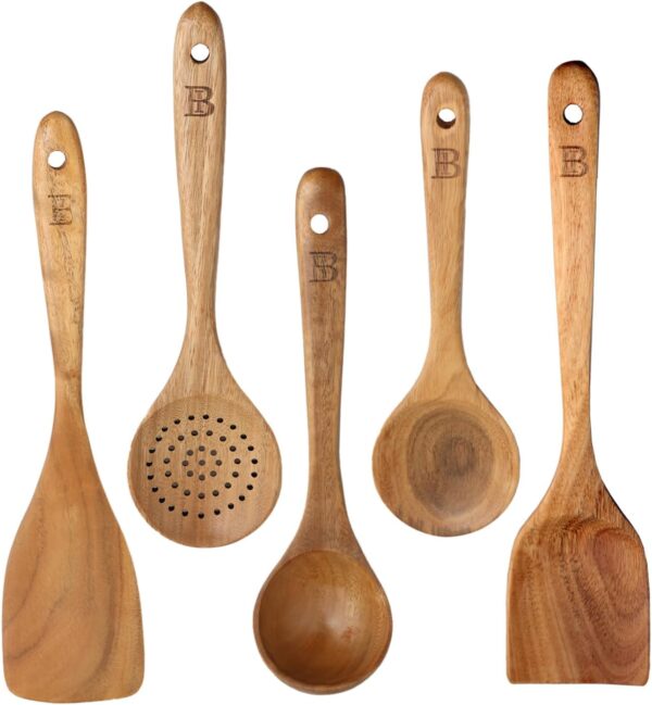 Wooden Kitchen Utensils Set